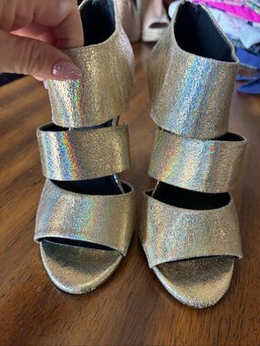 Sparkly heels